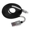 Cable MOBO Twist USB a Tipo C Negro 1 MT