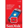 Tarjeta de Memoria MicroSDHC SanDisk 16GB