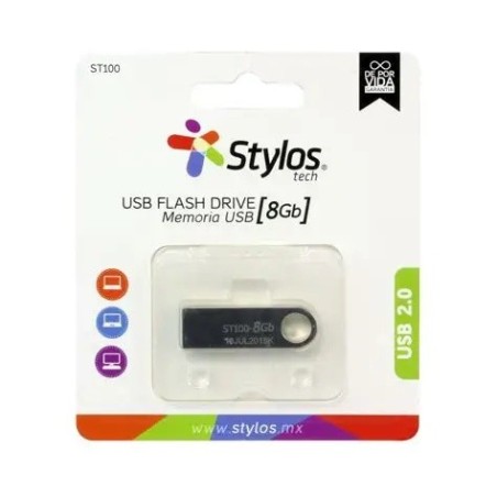 Memoria USB 2.0 Stylos ST100 8 GB