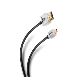 Cable Micro HDMI a HDMI Ultra Delgado Steren Elite Line (1.8 m)