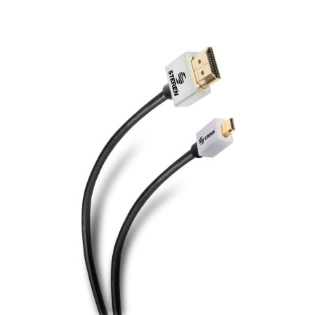 Cable Micro HDMI a HDMI Ultra Delgado Steren Elite Line (1.8 m)