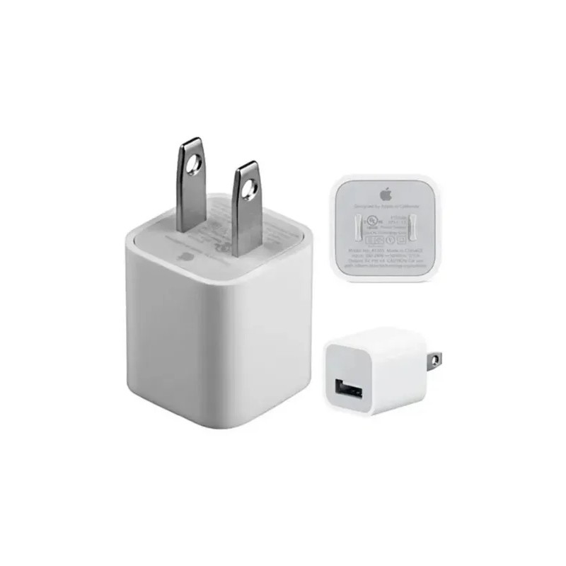Adaptador de Corriente USB de 5W Apple Original (Cargador de Pared USB-A)