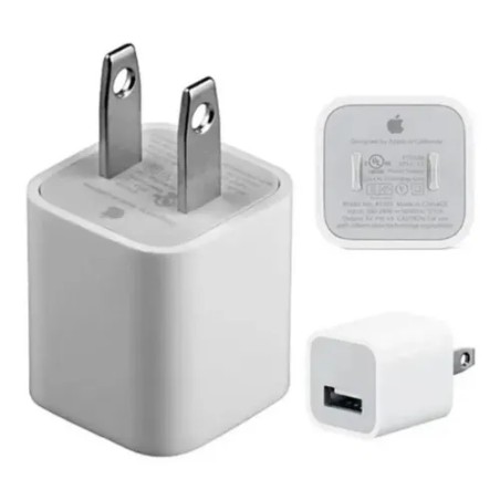 Adaptador de Corriente USB de 5W Apple Original (Cargador de Pared USB-A)