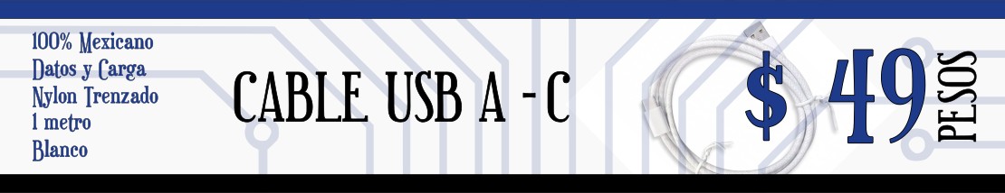Cable USB A a USB C